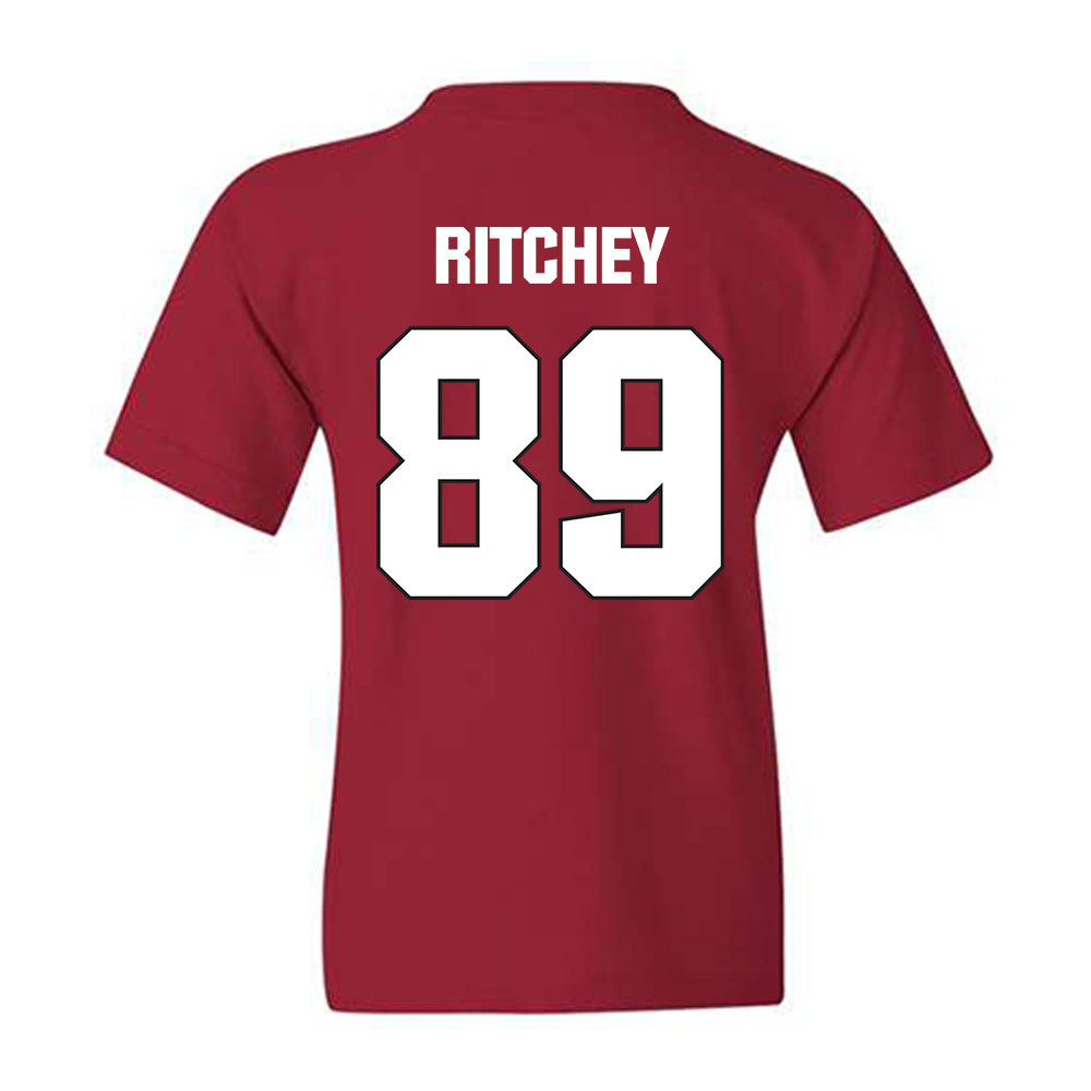 NC State - NCAA Football : Gus Ritchey - Sports Shersey Youth T-Shirt-1