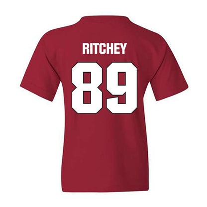 NC State - NCAA Football : Gus Ritchey - Sports Shersey Youth T-Shirt-1