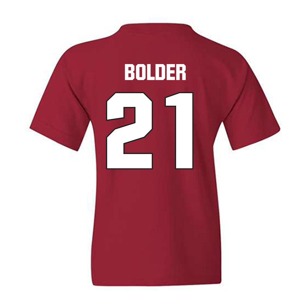 NC State - NCAA Football : Je'rel Bolder - Sports Shersey Youth T-Shirt-1