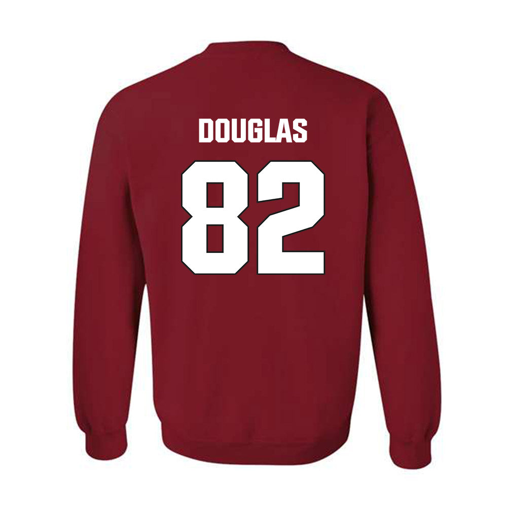 NC State - NCAA Football : Preston Douglas - Sports Shersey Crewneck Sweatshirt-1