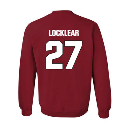 NC State - NCAA Football : Ashton Locklear - Sports Shersey Crewneck Sweatshirt-1