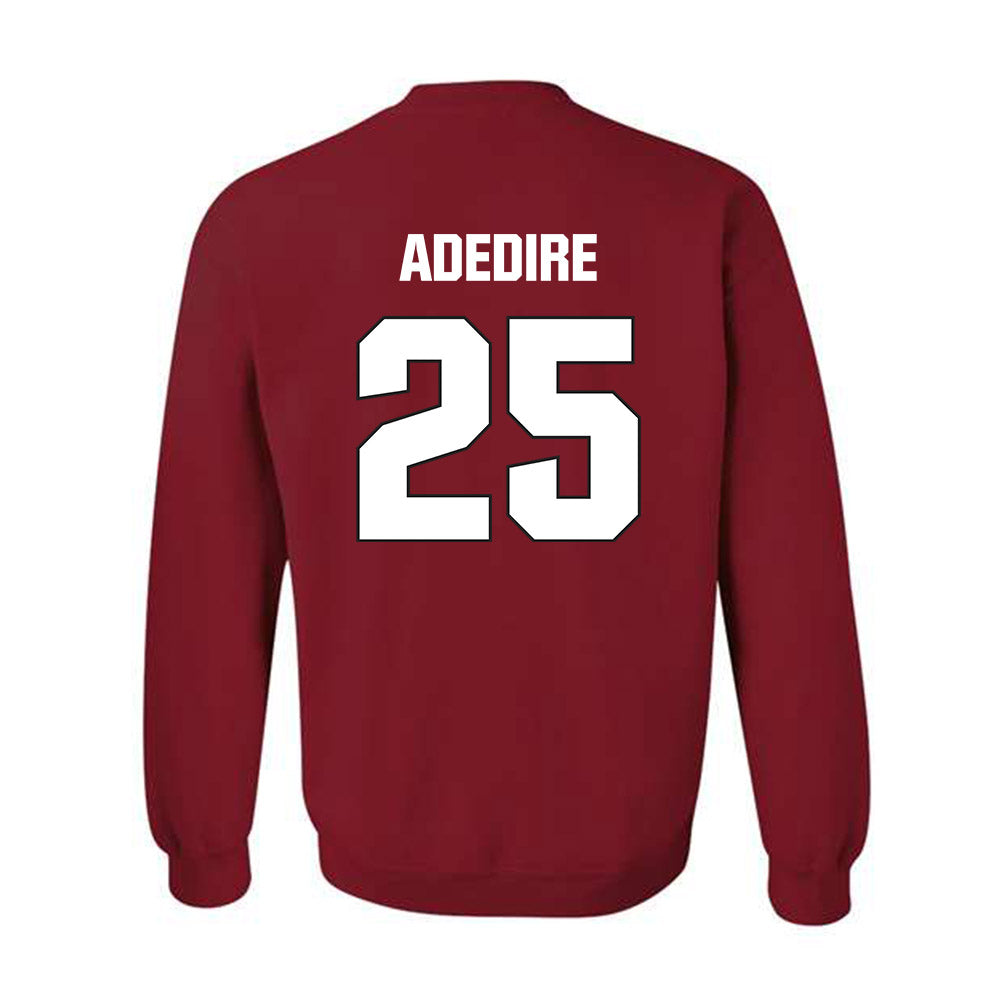 NC State - NCAA Football : Joseph Adedire - Sports Shersey Crewneck Sweatshirt-1