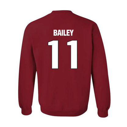 NC State - NCAA Football : CJ Bailey - Sports Shersey Crewneck Sweatshirt-1