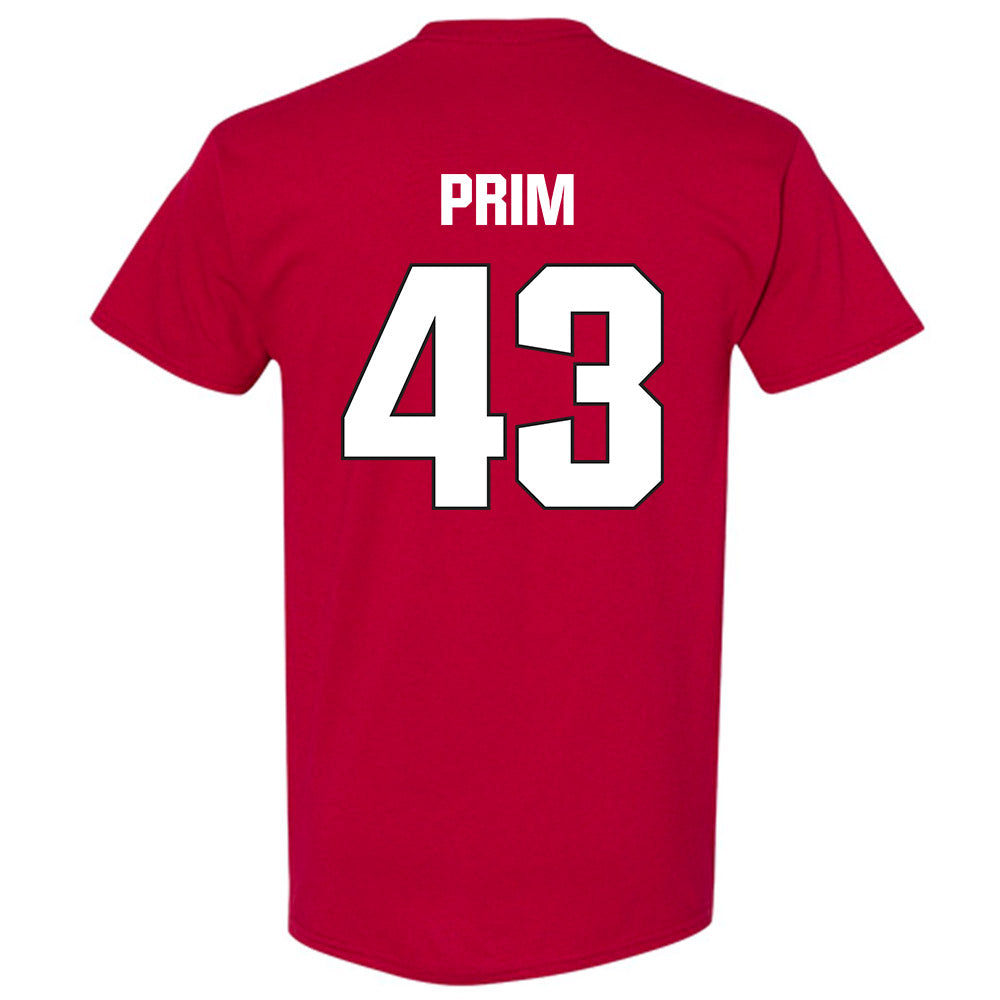 NC State - NCAA Football : AJ Prim - Sports Shersey T-Shirt-1