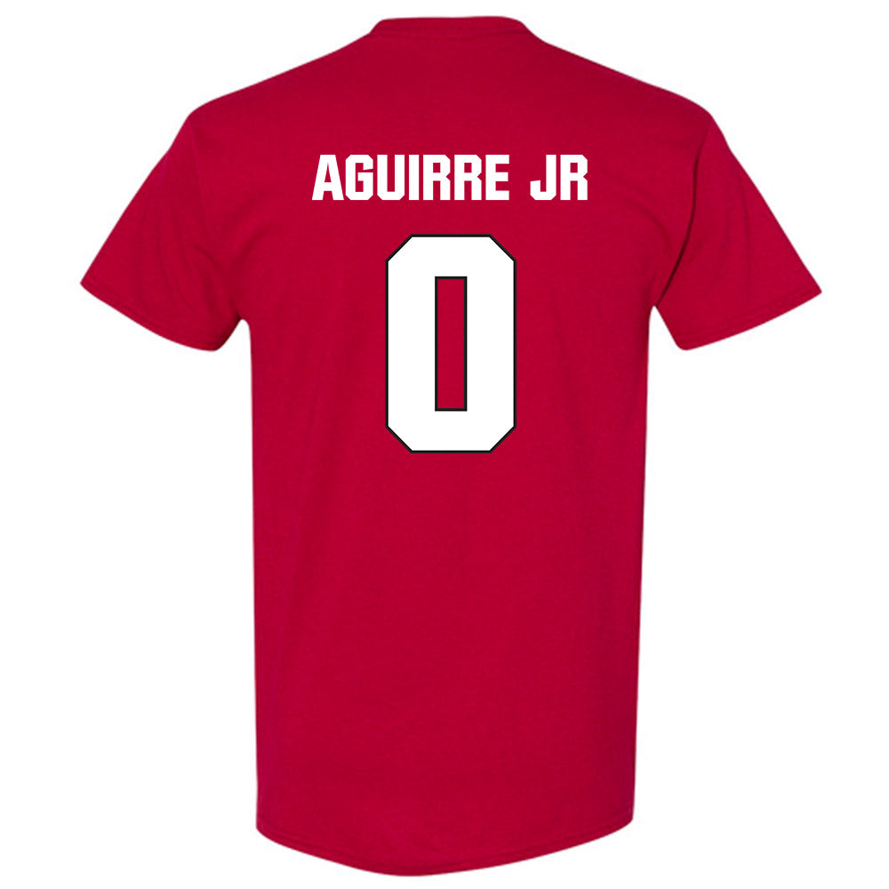 NC State - NCAA Football : Raul Aguirre JR - Sports Shersey T-Shirt-1