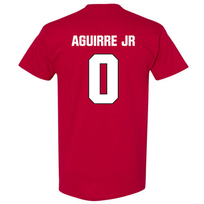 NC State - NCAA Football : Raul Aguirre JR - Sports Shersey T-Shirt-1