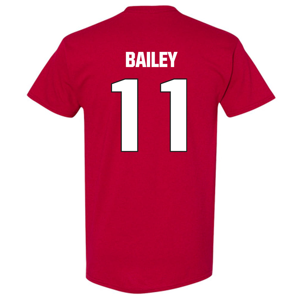 NC State - NCAA Football : CJ Bailey - Sports Shersey T-Shirt-1