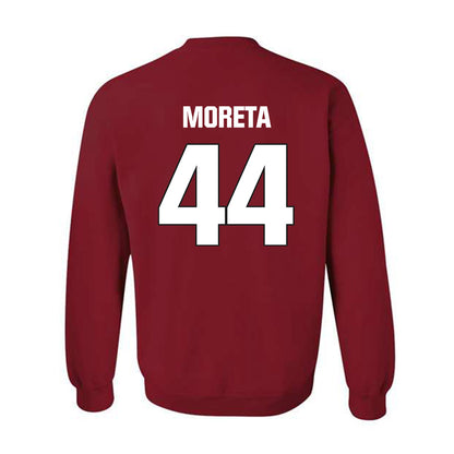 NC State - NCAA Football : Jordan Moreta - Sports Shersey Crewneck Sweatshirt-1