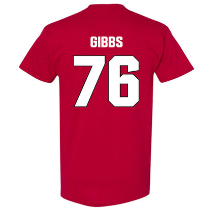 NC State - NCAA Football : Michael Gibbs - Sports Shersey T-Shirt-1