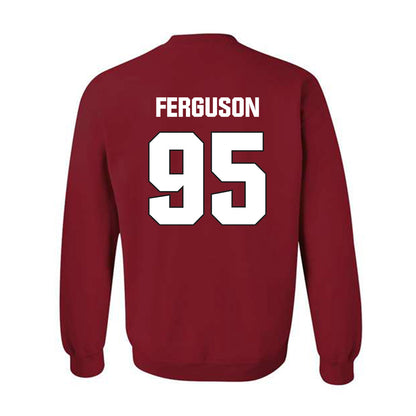 NC State - NCAA Football : Jacquey Ferguson - Sports Shersey Crewneck Sweatshirt-1