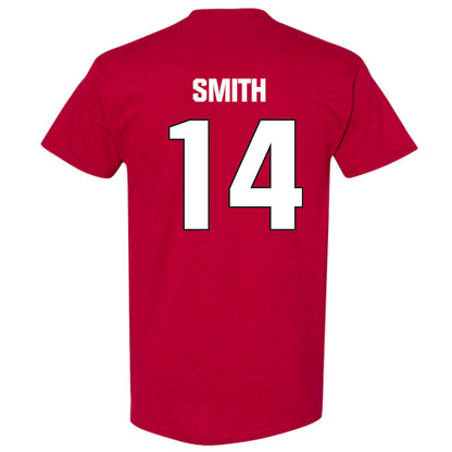 NC State - NCAA Football : Jacob Smith - Sports Shersey T-Shirt-1