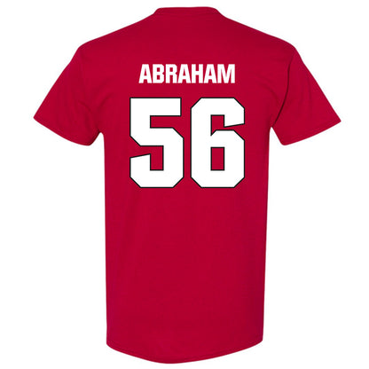 NC State - NCAA Football : Omarian Abraham - Sports Shersey T-Shirt-1