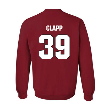 NC State - NCAA Football : Tristan Clapp - Sports Shersey Crewneck Sweatshirt-1