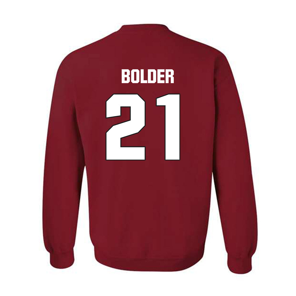 NC State - NCAA Football : Je'rel Bolder - Sports Shersey Crewneck Sweatshirt-1