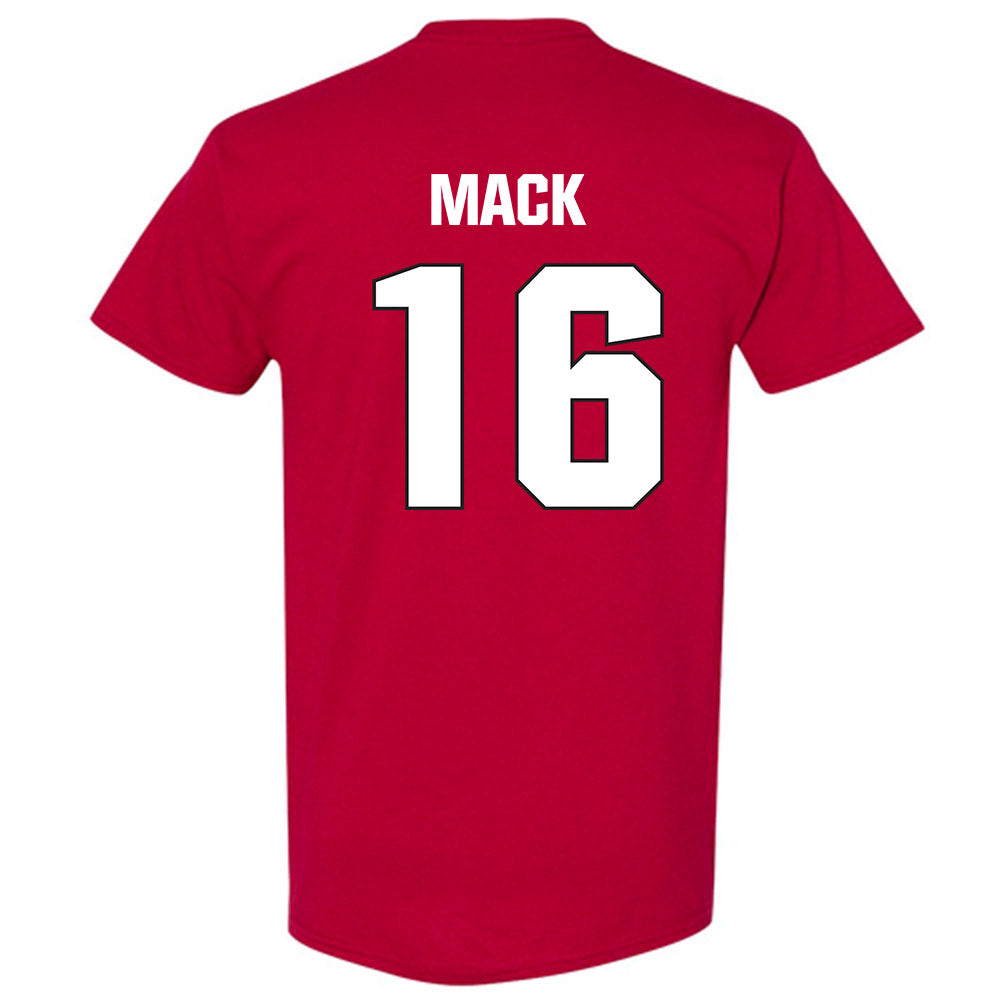 NC State - NCAA Football : King Mack - Sports Shersey T-Shirt-1