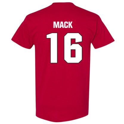 NC State - NCAA Football : King Mack - Sports Shersey T-Shirt-1