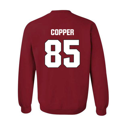 NC State - NCAA Football : Tyreek Copper - Sports Shersey Crewneck Sweatshirt-1