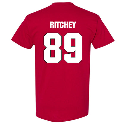 NC State - NCAA Football : Gus Ritchey - Sports Shersey T-Shirt-1