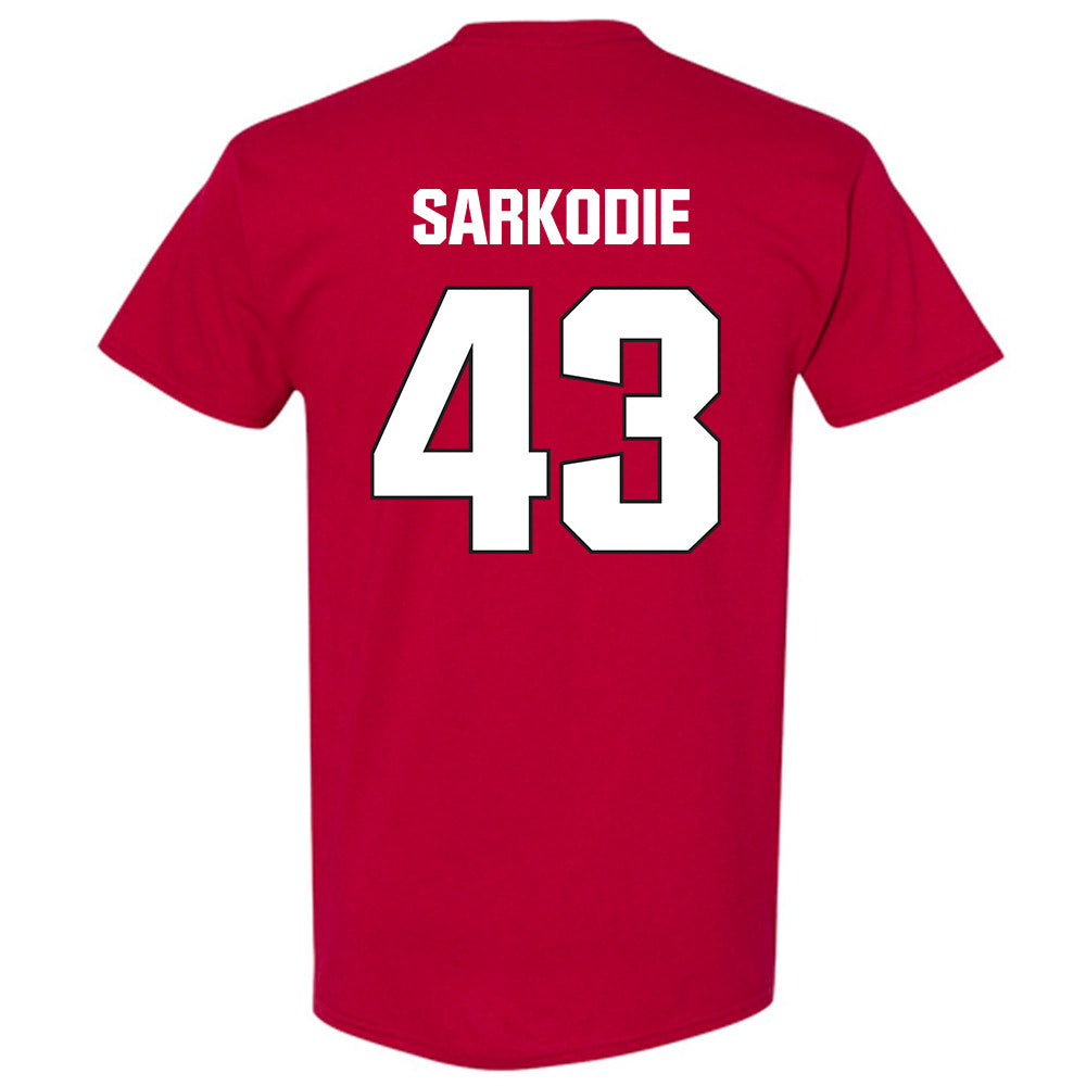 NC State - NCAA Football : Koby Sarkodie - Sports Shersey T-Shirt-1