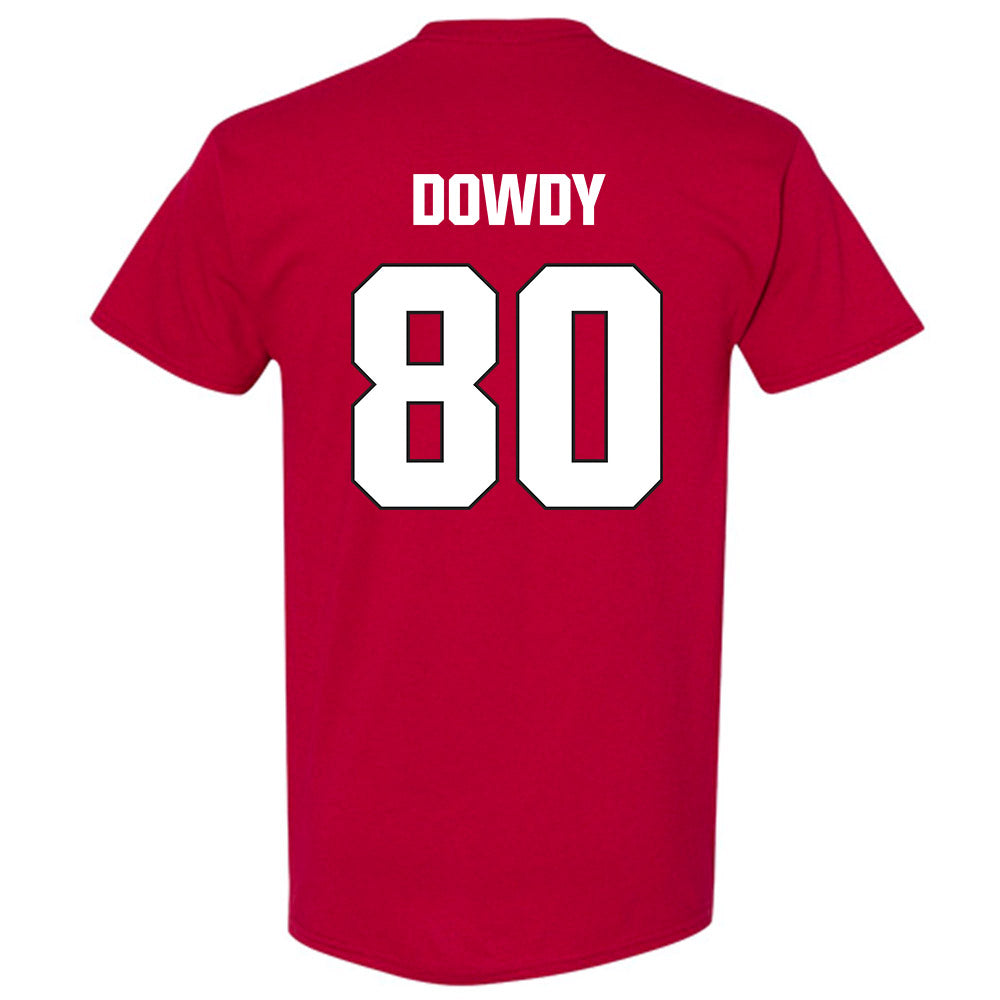 NC State - NCAA Football : Ethan Dowdy - Sports Shersey T-Shirt-1