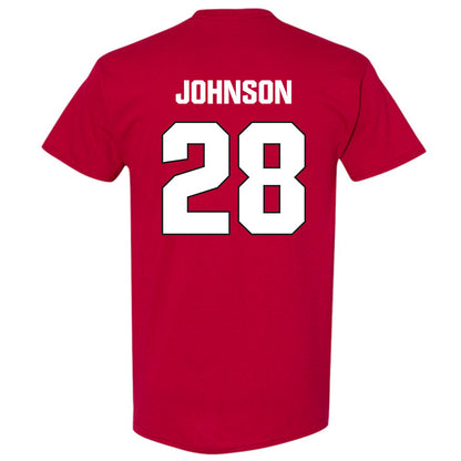 NC State - NCAA Football : Dy'Lan Johnson - Sports Shersey T-Shirt-1