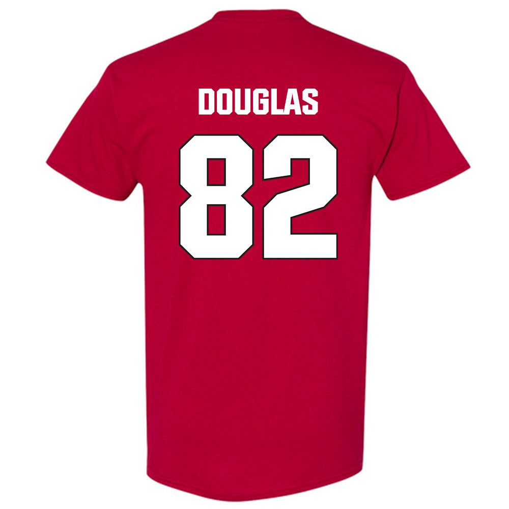 NC State - NCAA Football : Preston Douglas - Sports Shersey T-Shirt-1