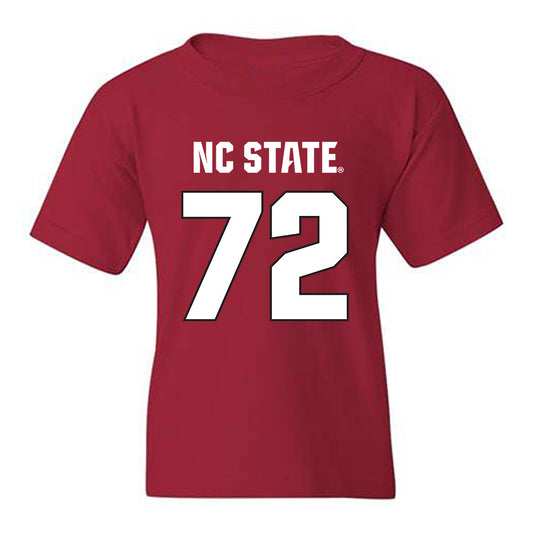 NC State - NCAA Football : Spike Sowells - Sports Shersey Youth T-Shirt-0