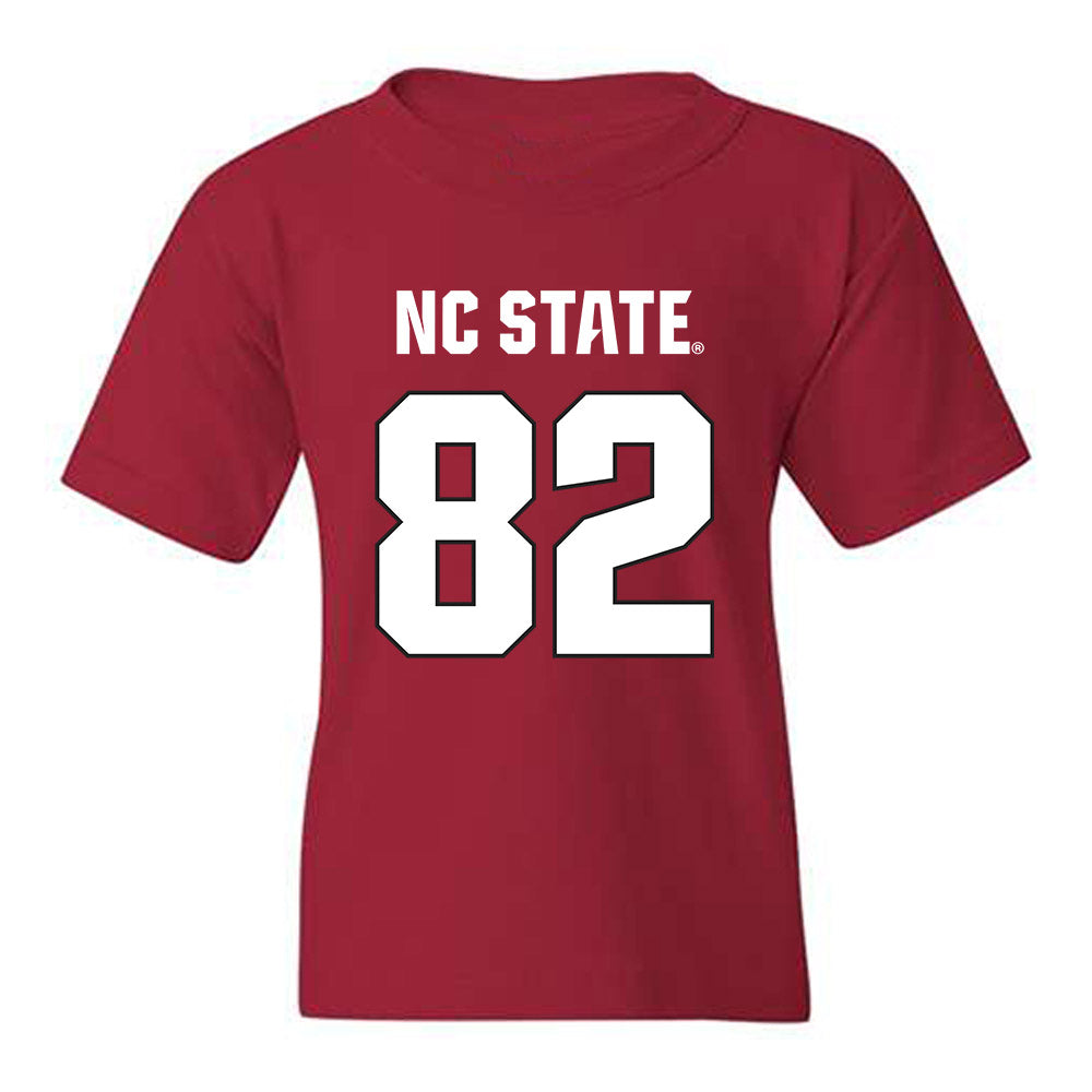 NC State - NCAA Football : Preston Douglas - Sports Shersey Youth T-Shirt-0