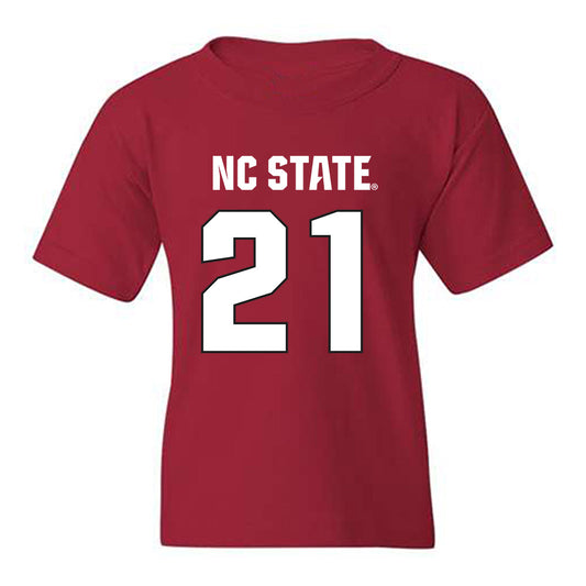 NC State - NCAA Football : Je'rel Bolder - Sports Shersey Youth T-Shirt-0