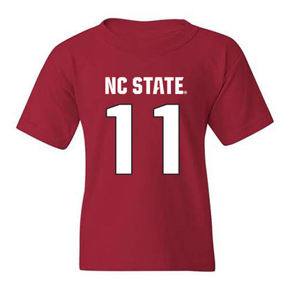 NC State - NCAA Football : CJ Bailey - Sports Shersey Youth T-Shirt-0
