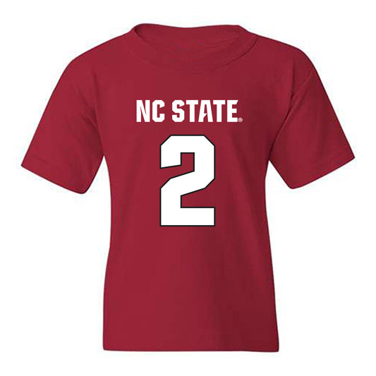 NC State - NCAA Football : Ronnie Royal - Sports Shersey Youth T-Shirt-0