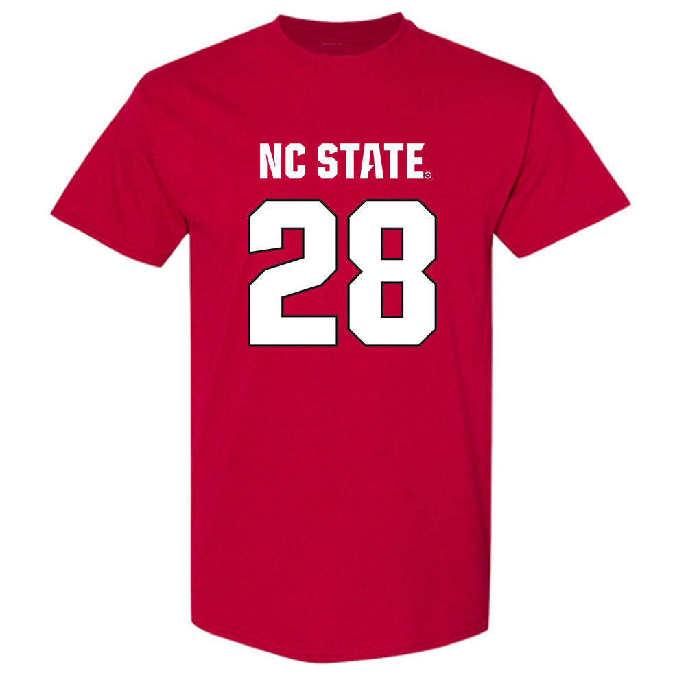 NC State - NCAA Football : Dy'Lan Johnson - Sports Shersey T-Shirt-0