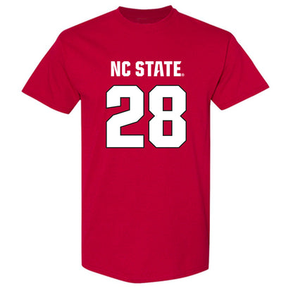 NC State - NCAA Football : Dy'Lan Johnson - Sports Shersey T-Shirt-0