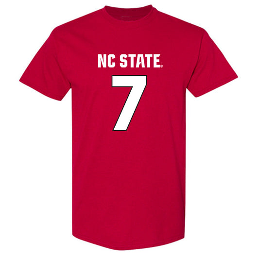 NC State - NCAA Football : Davion Gause - Sports Shersey T-Shirt-0
