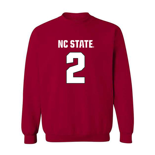 NC State - NCAA Football : Ronnie Royal - Sports Shersey Crewneck Sweatshirt-0