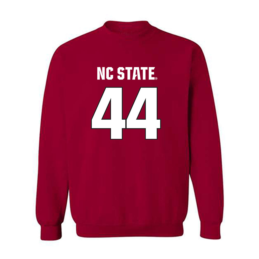 NC State - NCAA Football : Jordan Moreta - Sports Shersey Crewneck Sweatshirt-0