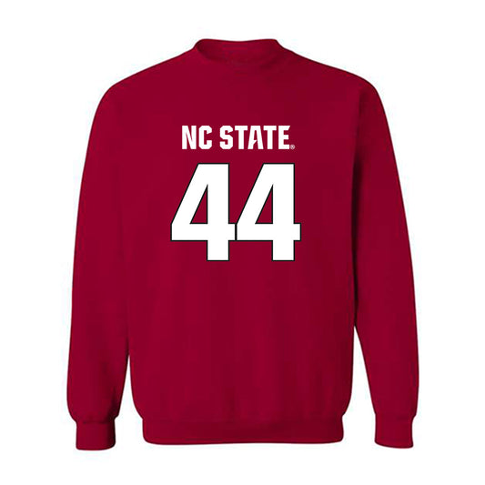 NC State - NCAA Football : Jordan Moreta - Sports Shersey Crewneck Sweatshirt-0