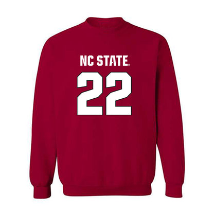 NC State - NCAA Football : Jackson Vick - Sports Shersey Crewneck Sweatshirt-0