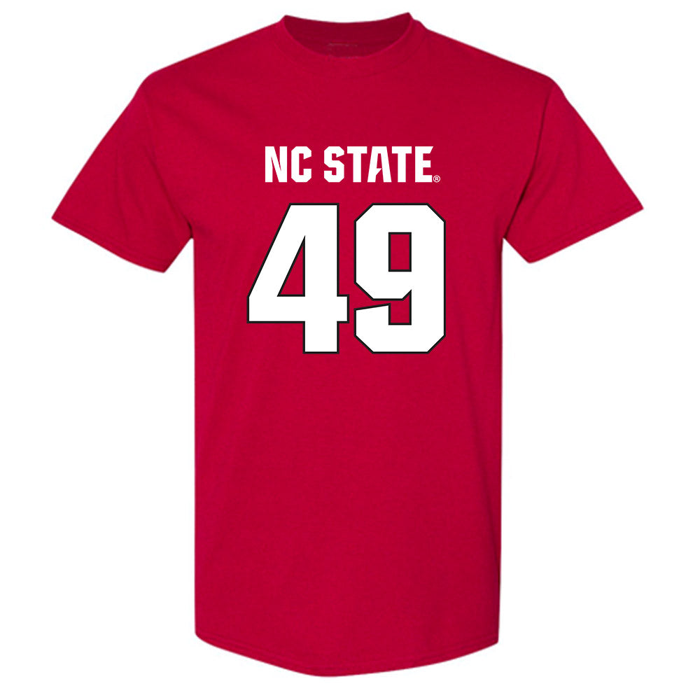 NC State - NCAA Football : Jailun Hampton - Sports Shersey T-Shirt-0