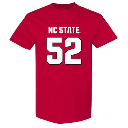NC State - NCAA Football : David Collins - Sports Shersey T-Shirt-0
