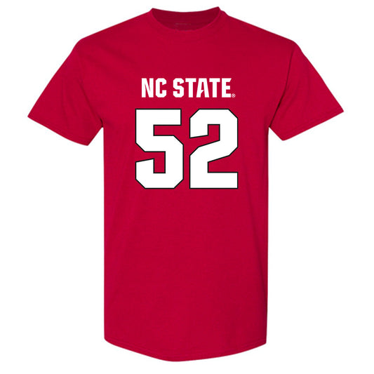 NC State - NCAA Football : David Collins - Sports Shersey T-Shirt-0