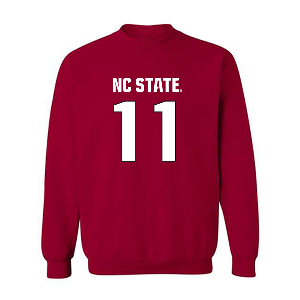 NC State - NCAA Football : CJ Bailey - Sports Shersey Crewneck Sweatshirt-0