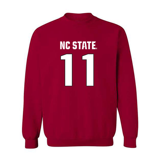 NC State - NCAA Football : CJ Bailey - Sports Shersey Crewneck Sweatshirt-0