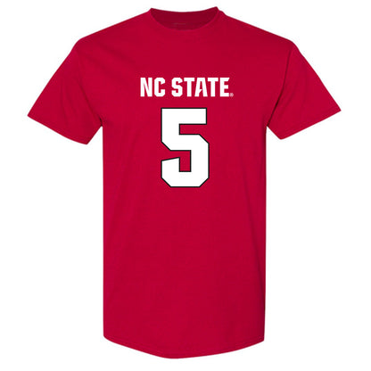 NC State - NCAA Football : Harvey Dyson III - Sports Shersey T-Shirt-0
