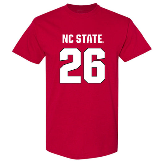 NC State - NCAA Football : Jordyn Best - Sports Shersey T-Shirt-0