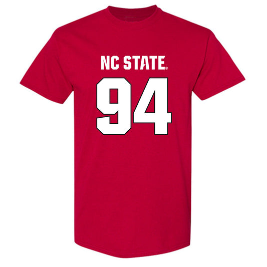 NC State - NCAA Football : Kanoah Vinesett - Sports Shersey T-Shirt-0