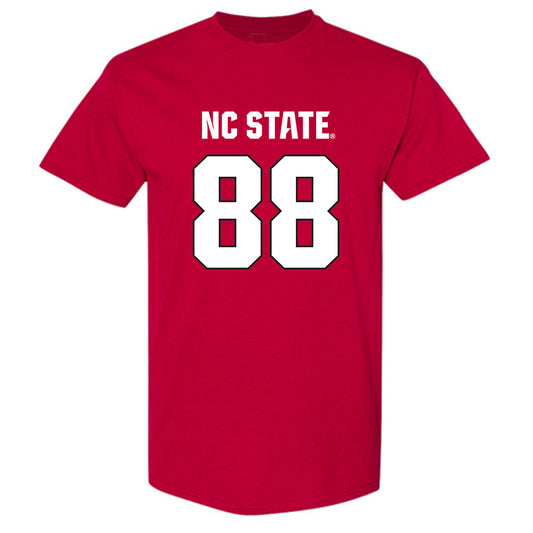 NC State - NCAA Football : Lamaris Davis Jr - Sports Shersey T-Shirt-0