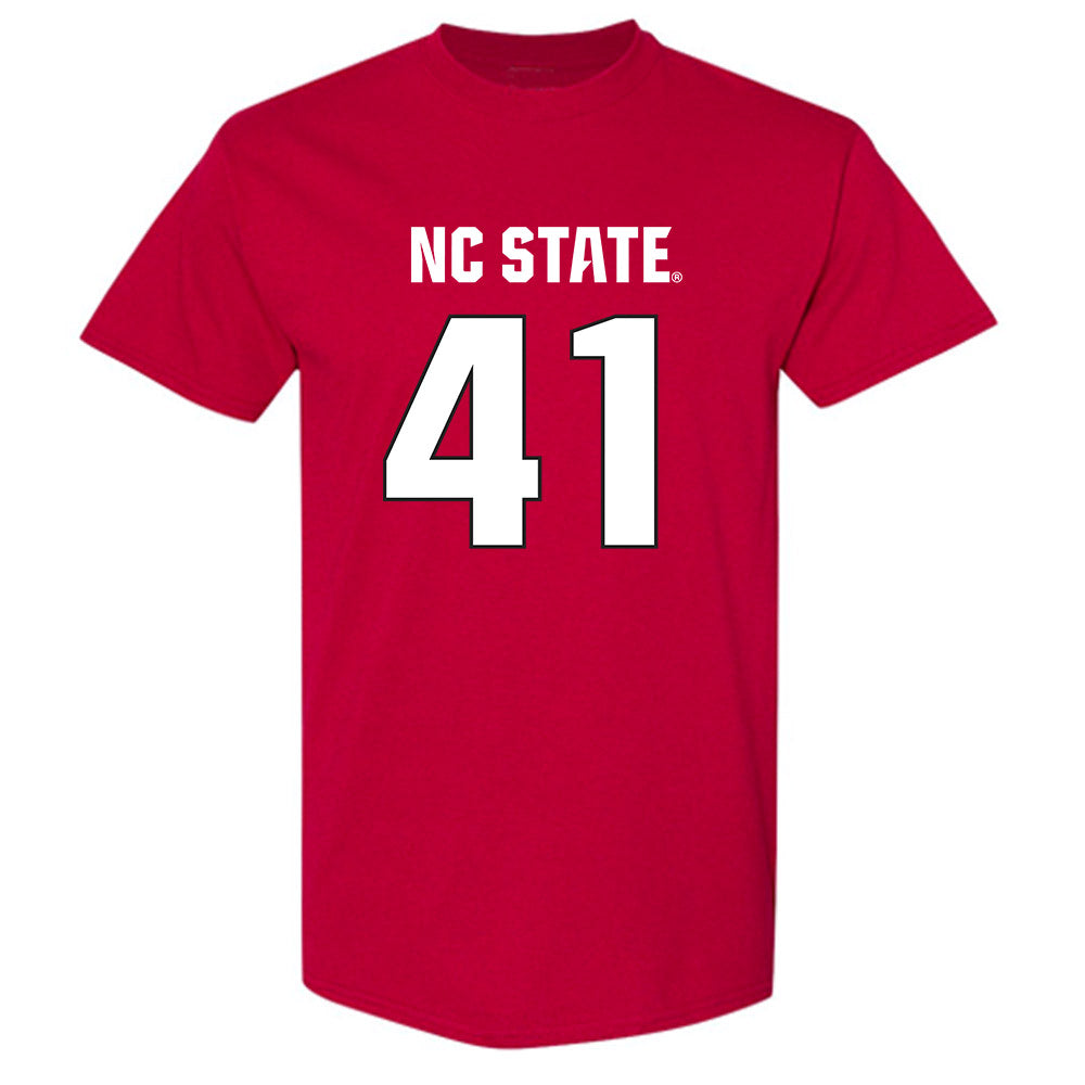 NC State - NCAA Football : AJ Richardson - Sports Shersey T-Shirt-0