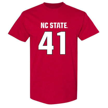NC State - NCAA Football : AJ Richardson - Sports Shersey T-Shirt-0