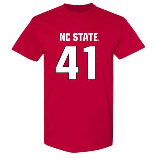 NC State - NCAA Football : AJ Richardson - Sports Shersey T-Shirt-0